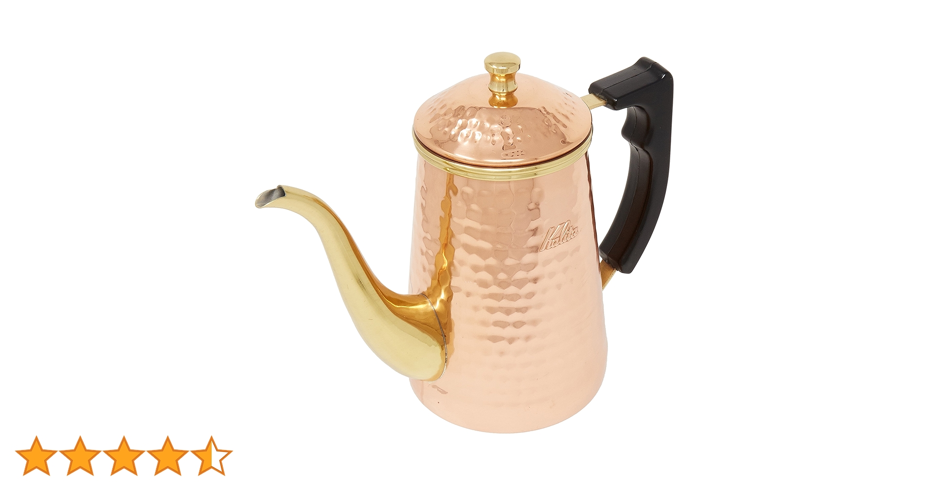 Amazon|カリタ Kalita コーヒーポット ドリップ式専用 銅 0.7L #52019 Amazon|カリタ Kalita コーヒーポット ドリップ式専用 銅 0.7L #52019